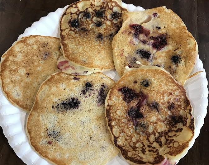 Berry Buttermilk Pancakes