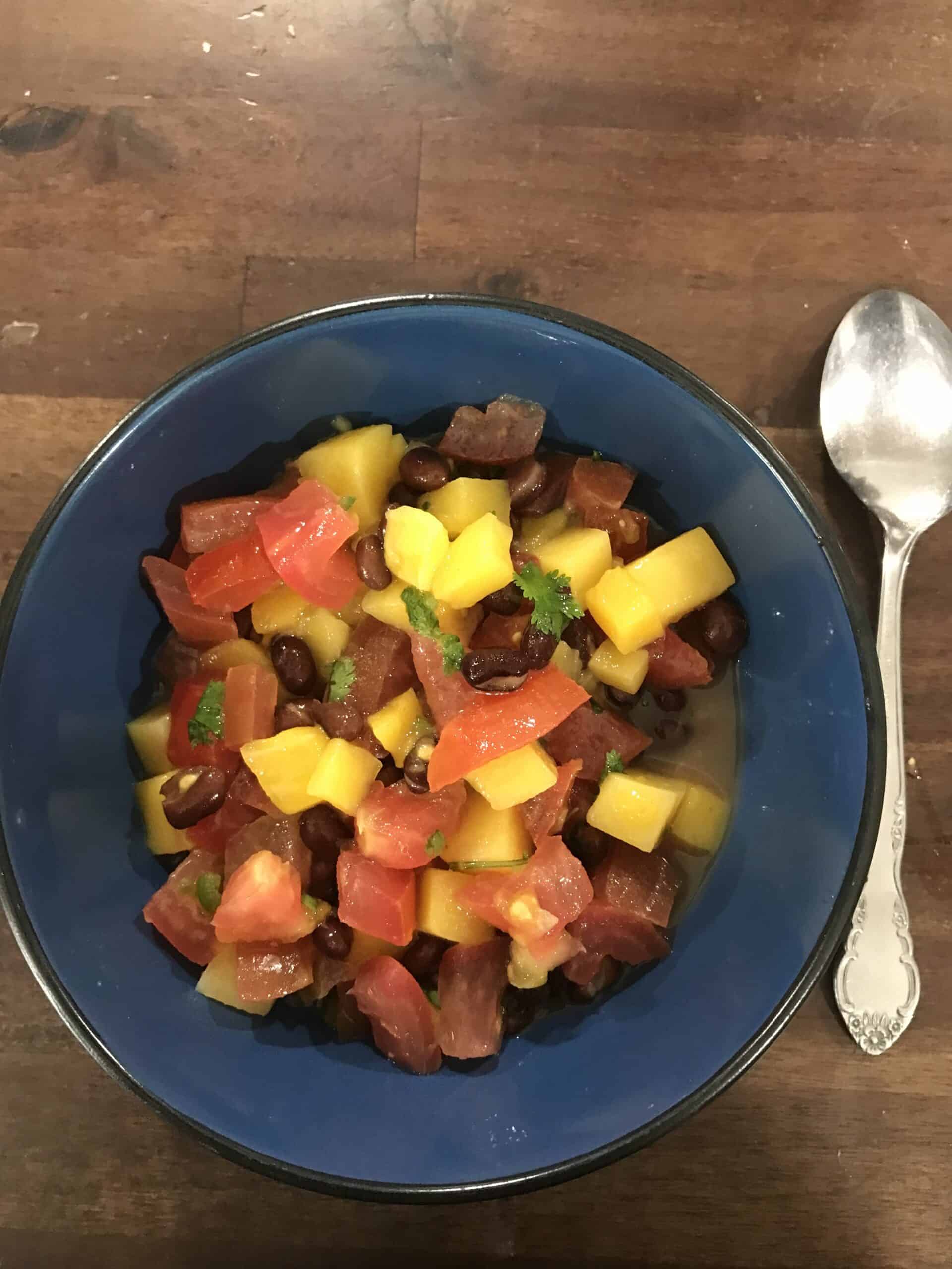 Bowl of Mango Salsa