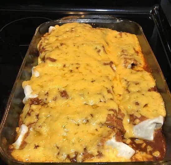 Easy Food Storage Enchiladas