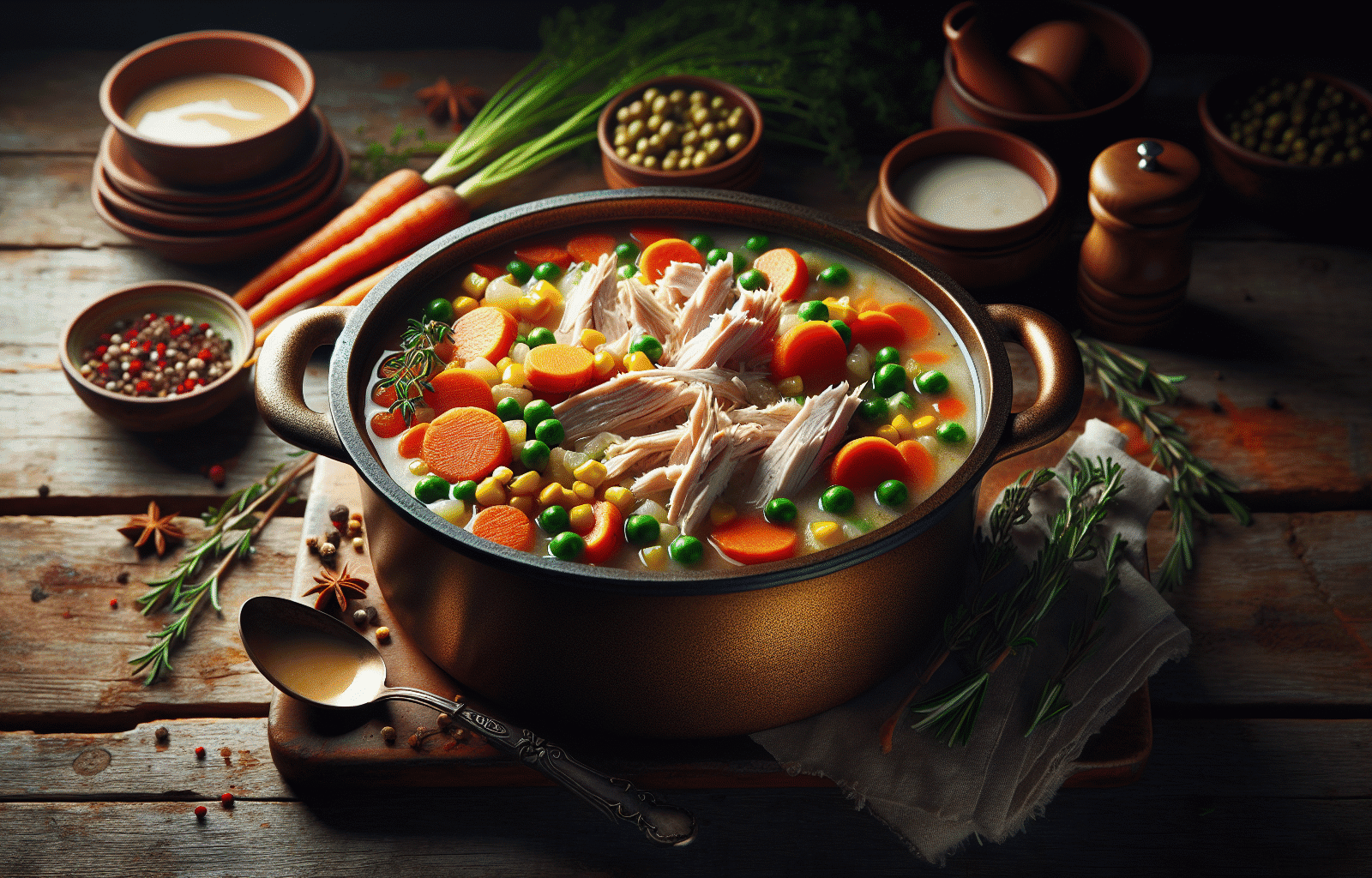 Leftover Turkey One Pot Meal