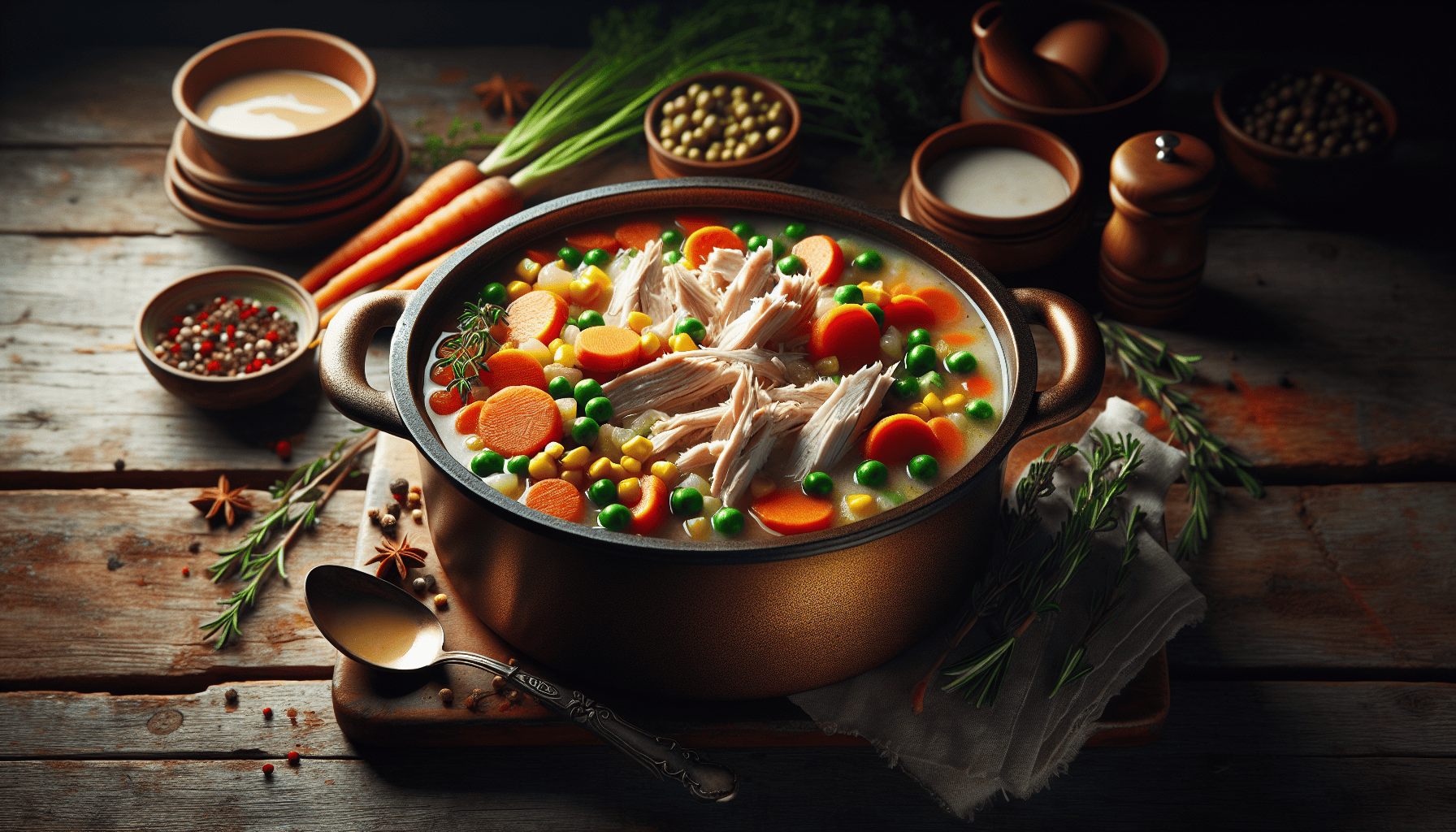 Easy Leftover Turkey One Pot Meal